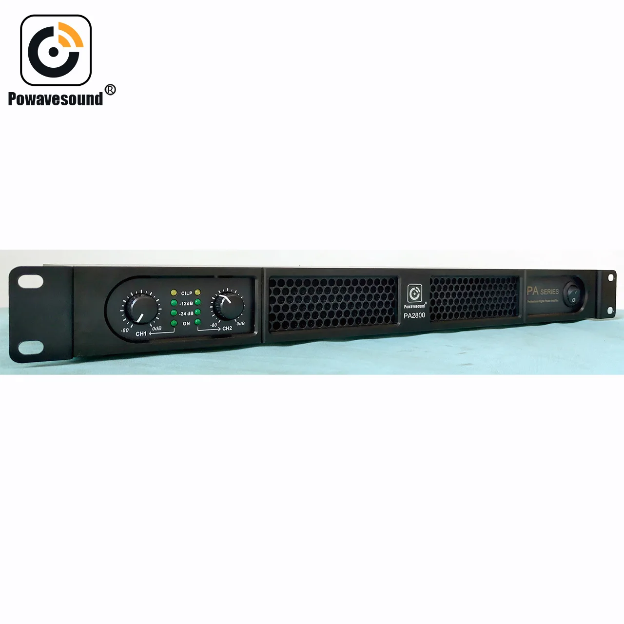 

1U rack case power amplifier 400W home audio speaker amplifier 800W 4 channel class d PFC circuit PA speaker amplifier