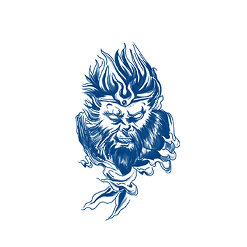 

Волшебная татуировка, художественная татуировка, наклейка s, искусственная водонепроницаемая, унисекс, держится до 15 дней, наклейка прочная наклейка серии GZ 217