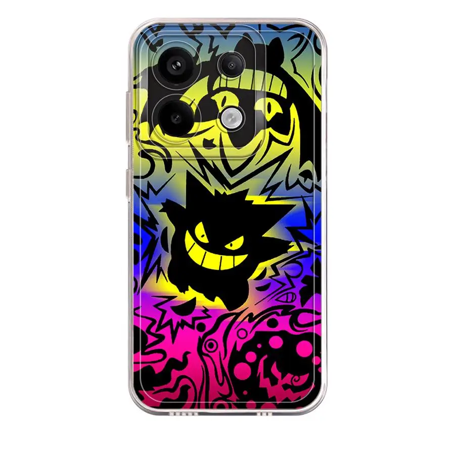 Чехол для телефона Pokemon G-Gengar Redmi Note 9 Pro 9S 10 12 13 4G 5G 10S 10Pro 10Lite 11 11S 11Pro 12Pro 13Pro 4G5G 13Pro+