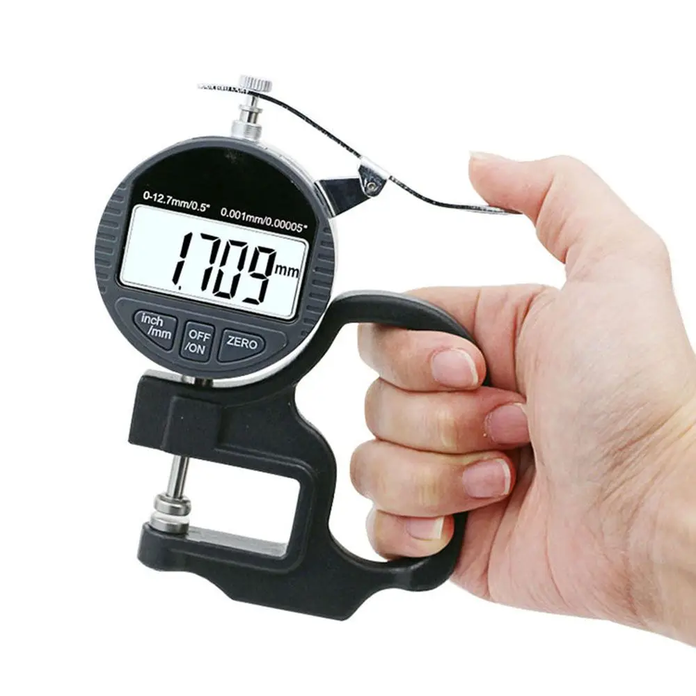 

0.001mm Electronic Thickness Gauge 10mm Digital Micrometer Thickness Meter Micrometro Thickness Tester With RS232 Data Output