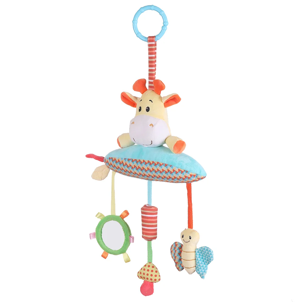 

Infants Toys Rotating Bells Bed Plush Baby Tots Jugetes Bedside Animal Baby toys