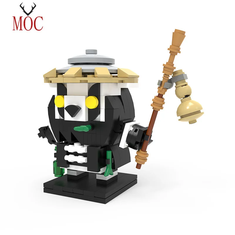 

Конструктор MOC Panda Chen Stormstout, герой ПК, аниме фигурка, конструктор, детские игрушки для мальчиков, строительные блоки