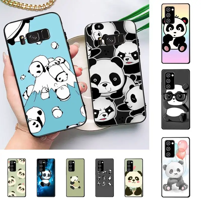 

Cute panda Phone Case for Redmi 8 9 9A for Samsung J5 J6 Note9 for Huawei NOVA3E Mate20lite cover