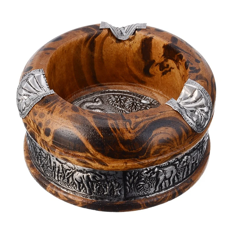 

Деревянная пепельница 3 дюйма, поднос для табака, держатель для сигар, деревянная пепельница