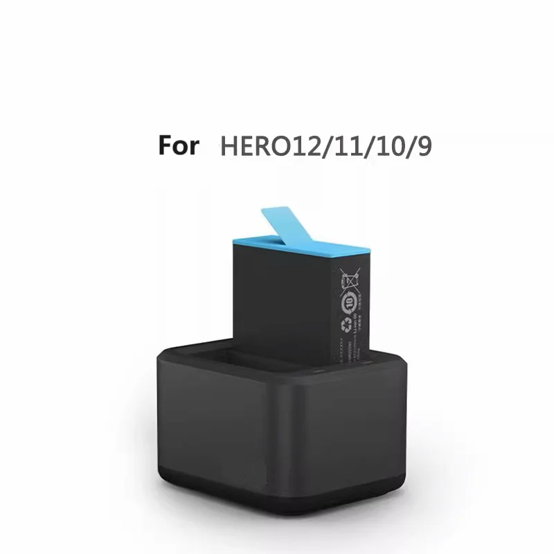 Зарядное устройство для Gopro Hero 9 1011 12 двухпортовое зарядное USB/100% оригинальные