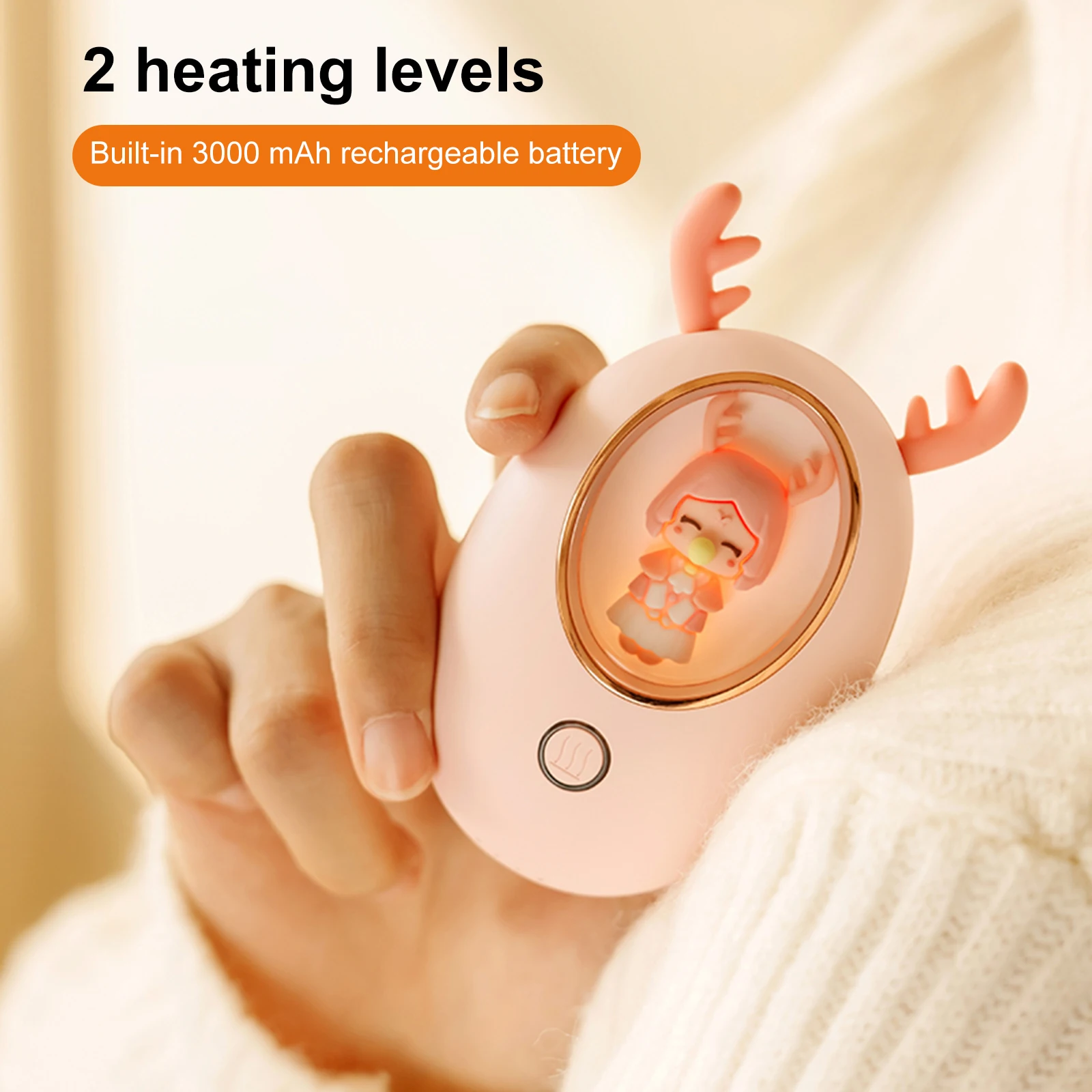 

2-в-1 зимний подогреватель для рук 2 режима температурный пространственный обогреватель для рук с ремешком устройство для подогрева рук прод...