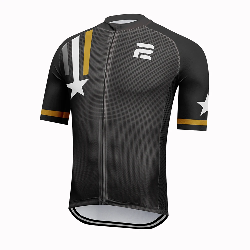 Runchia мужской велосипедный трикотаж с коротким рукавом Ropa Ciclismo Hombre летняя одежда