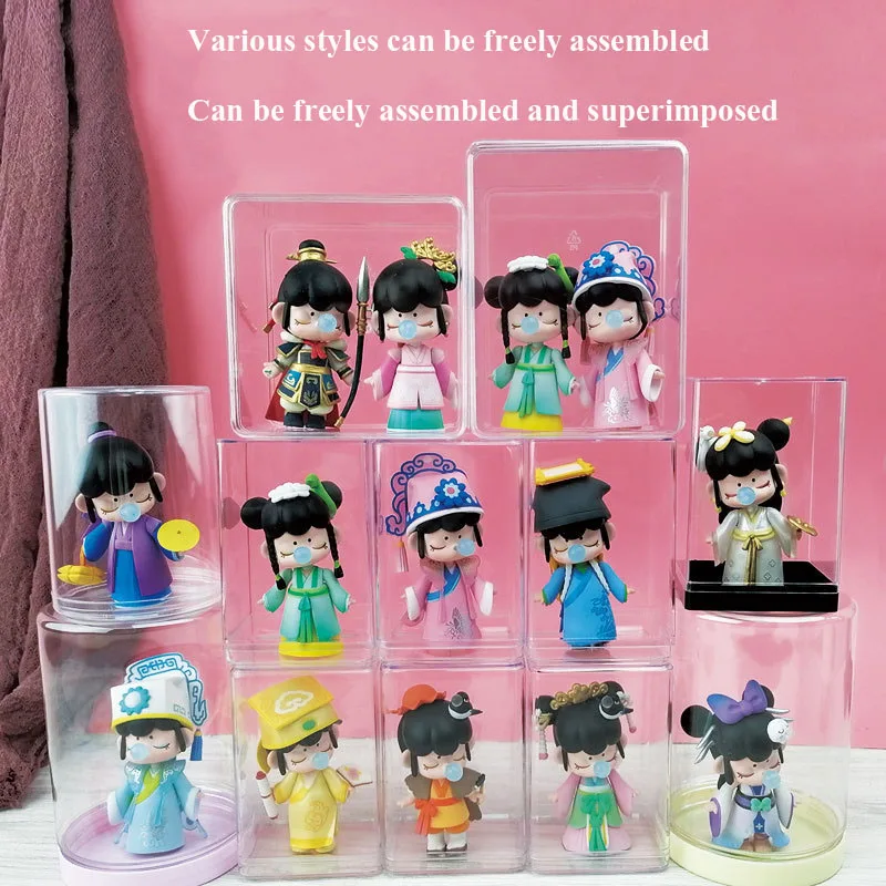 

Hand-Made Blind Box Storage Box Storage Display Cabinet Display Stand Superimposed Placed Dust-Proof, Waterproof And Anti-Dirty