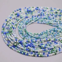 new color 2mm crystal rondelle faceted glass beads round spacer loose beads for jewelry making diy bracelet necklace
