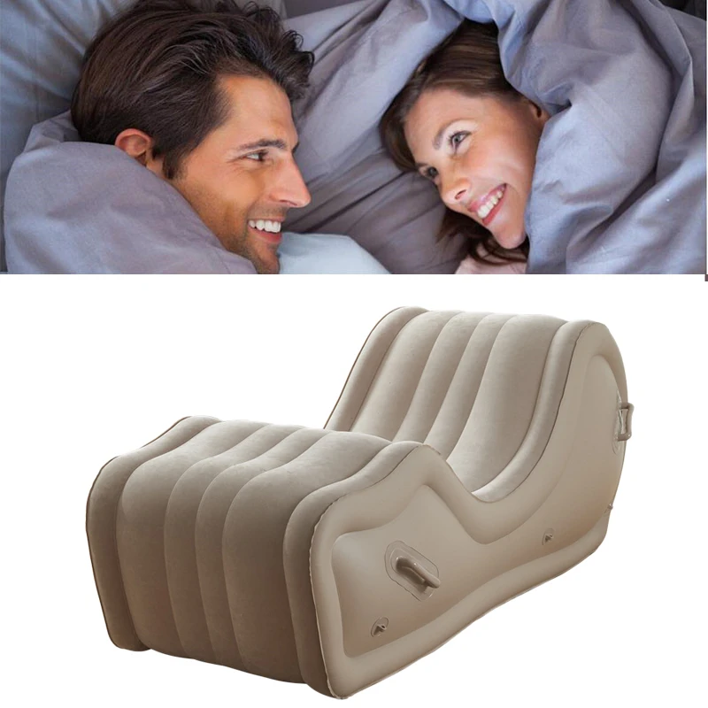 Надувной большой диван-кровать с ручкой для путешествий пляжа кемпинга