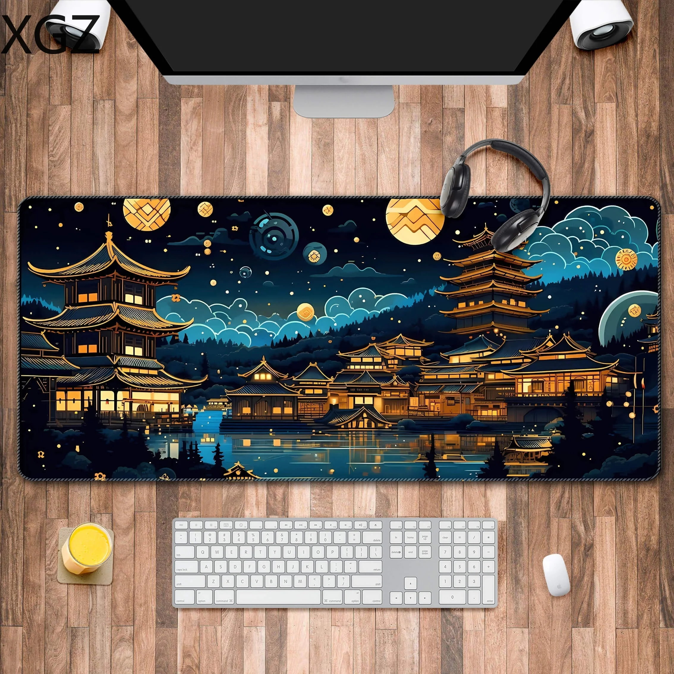 XXL Dreamscape Lake золотые черные настольные аксессуары для восточных сцен офисный