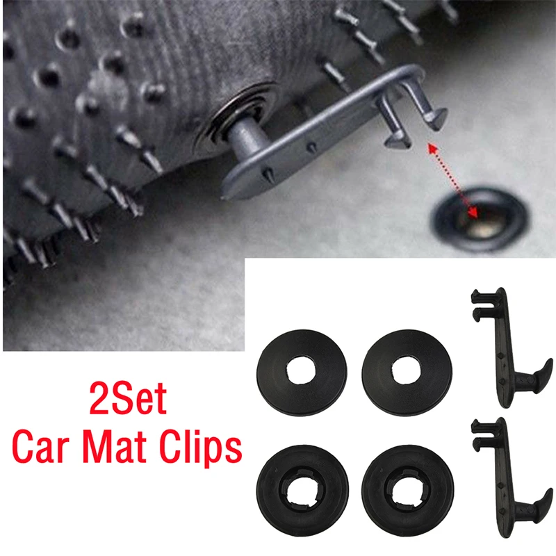 

Зажимы для автомобильных ковриков, крючки для фиксации напольного ковра для TOYOTA, LEXUS, BMW, подходят ко всем типам ковриков, 2 шт.