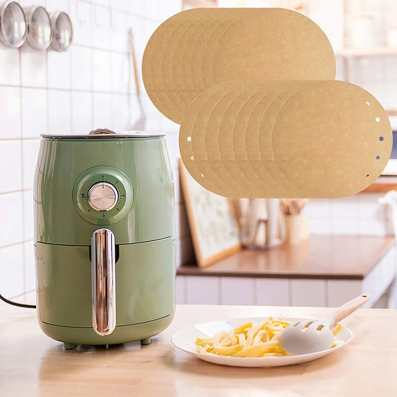 201 шт. 9-дюймовый набор вкладышей для фритюрницы бумага из древесной целлюлозы