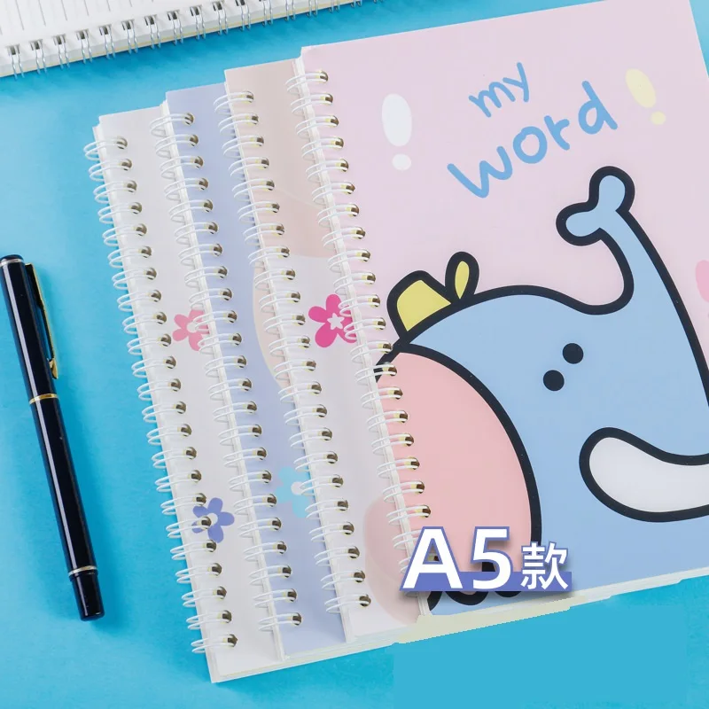 A5 Hand Book Notebook Diary Blank Notebooks Diaries Kawaii Student Notepad Planner School Office Supplies