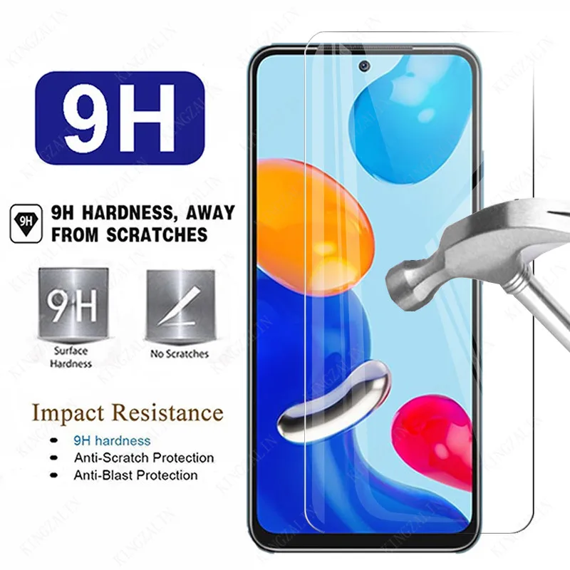 Закаленное стекло для Xiaomi Redmi Note 11 10 pro 11S 10S 10T защитная пленка экрана 9A 9C Global 6 43
