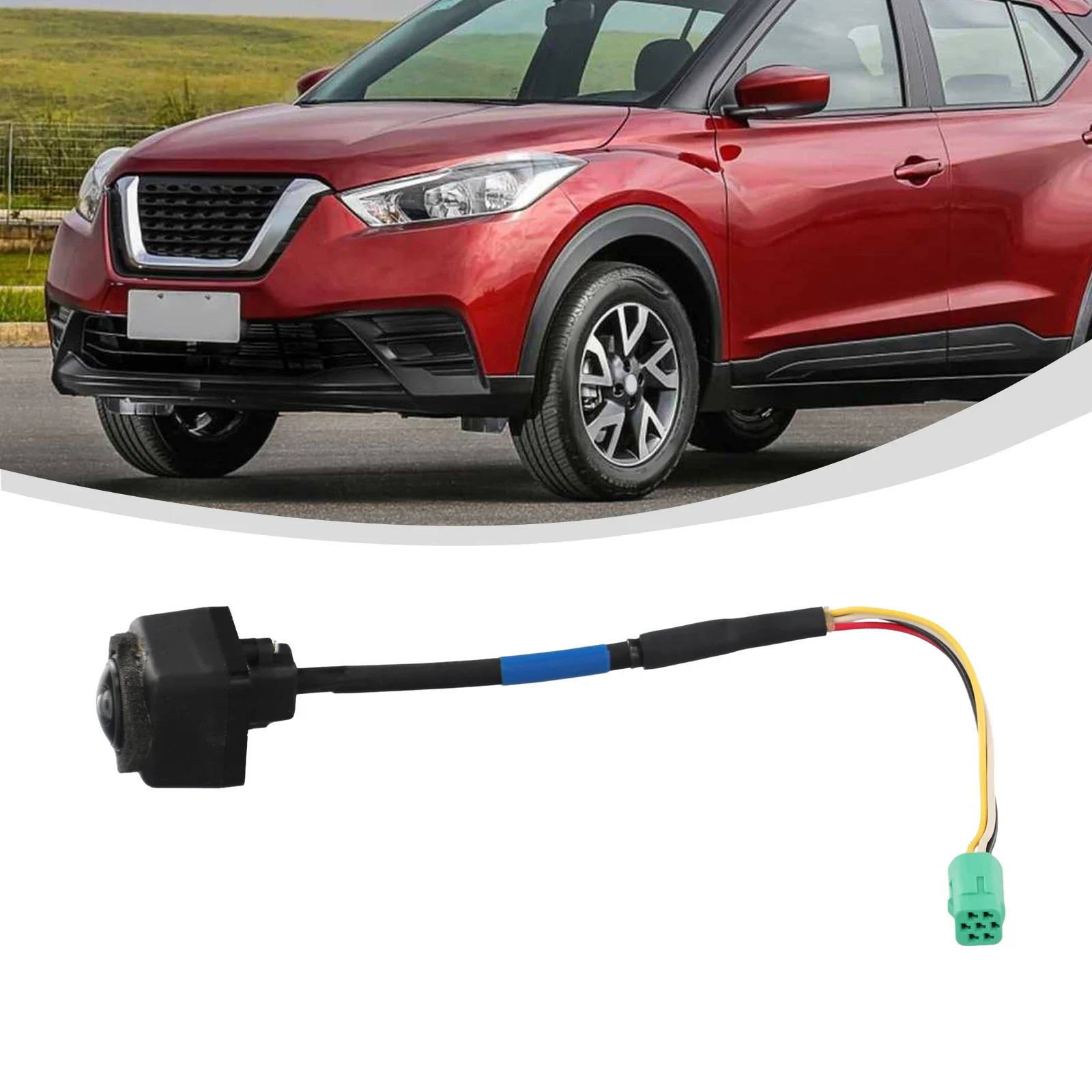 1 шт. автомобильная черная зеркальная боковая камера 28419-4BA0A # Для Nissan- Juke-