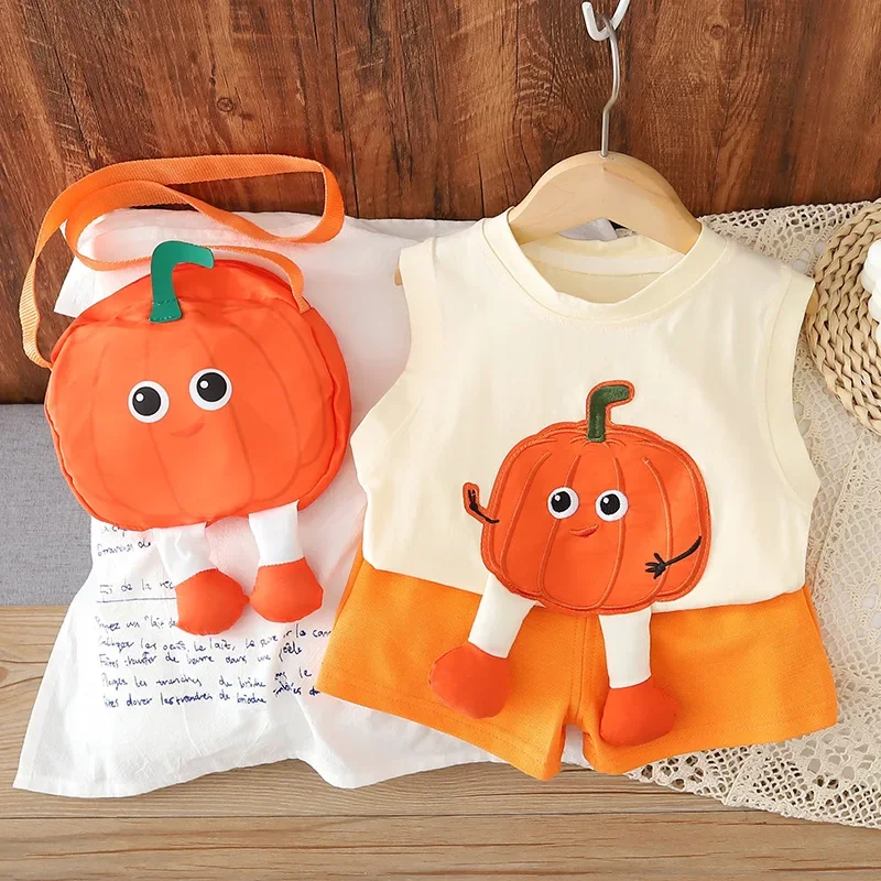 2 шт./комплект жилет и шорты для девочек