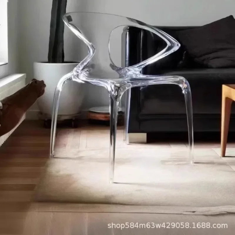 Компьютерные портативные дизайнерские Элегантные пластиковые стулья для