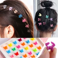 women kid girls mini butterfly hair claws clips for hair styling hairpin clip hair barrettes accessories baby hair band colorful