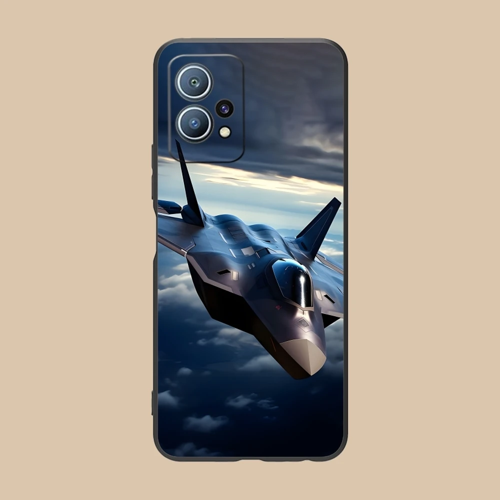 Чехол для мобильного телефона AirForce Plane Huawei P60 P50 P40 P30 P20 P10 P9 P8 Pro Lite Plus черный мягкий