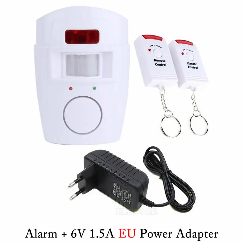 

Беспроводной датчик движения ELESECUR Wireless PIR Motion Sensor Detector Alarm