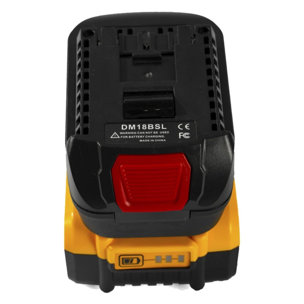 Адаптер преобразователя батареи DM18BSL для Milwakee 18 в и Dewalt 20 литий-ионный
