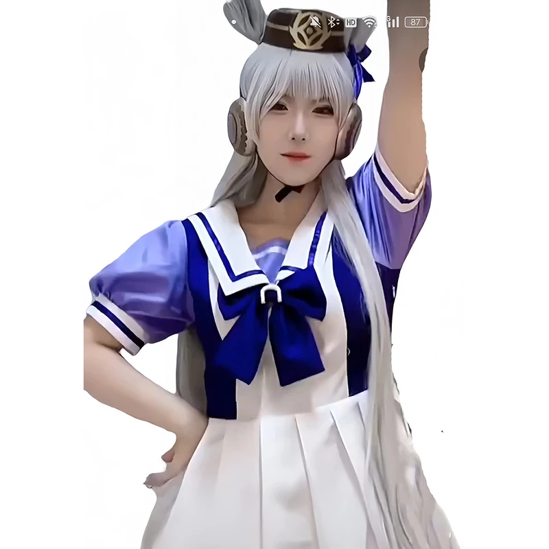 Костюм для косплея по аниме-игре Uma Musume Pretty Derby: школьная форма Токай Тейо, косплей Голд Шип, специальная неделя, платье-матроска в стиле Лолита (art.: 3920daf9738bb) - 3920daf9738bb