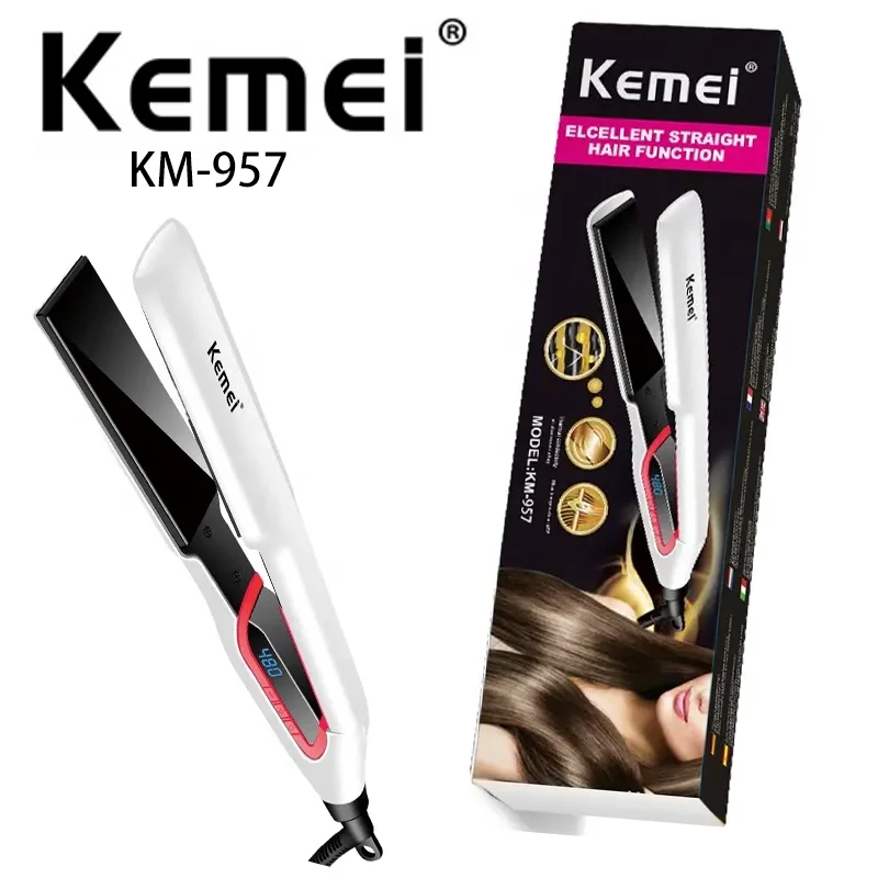 Выпрямитель для волос, Быстросохнущий и влажный выпрямитель для волос двойного назначения, выпрямитель для волос, пара для волос