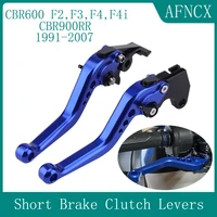 cbr600 motorcycle adjustable accessories short brake clutch levers for honda cbr 600 f2f3f4f4i 1991 2007 cbr900rr 1993 1999
