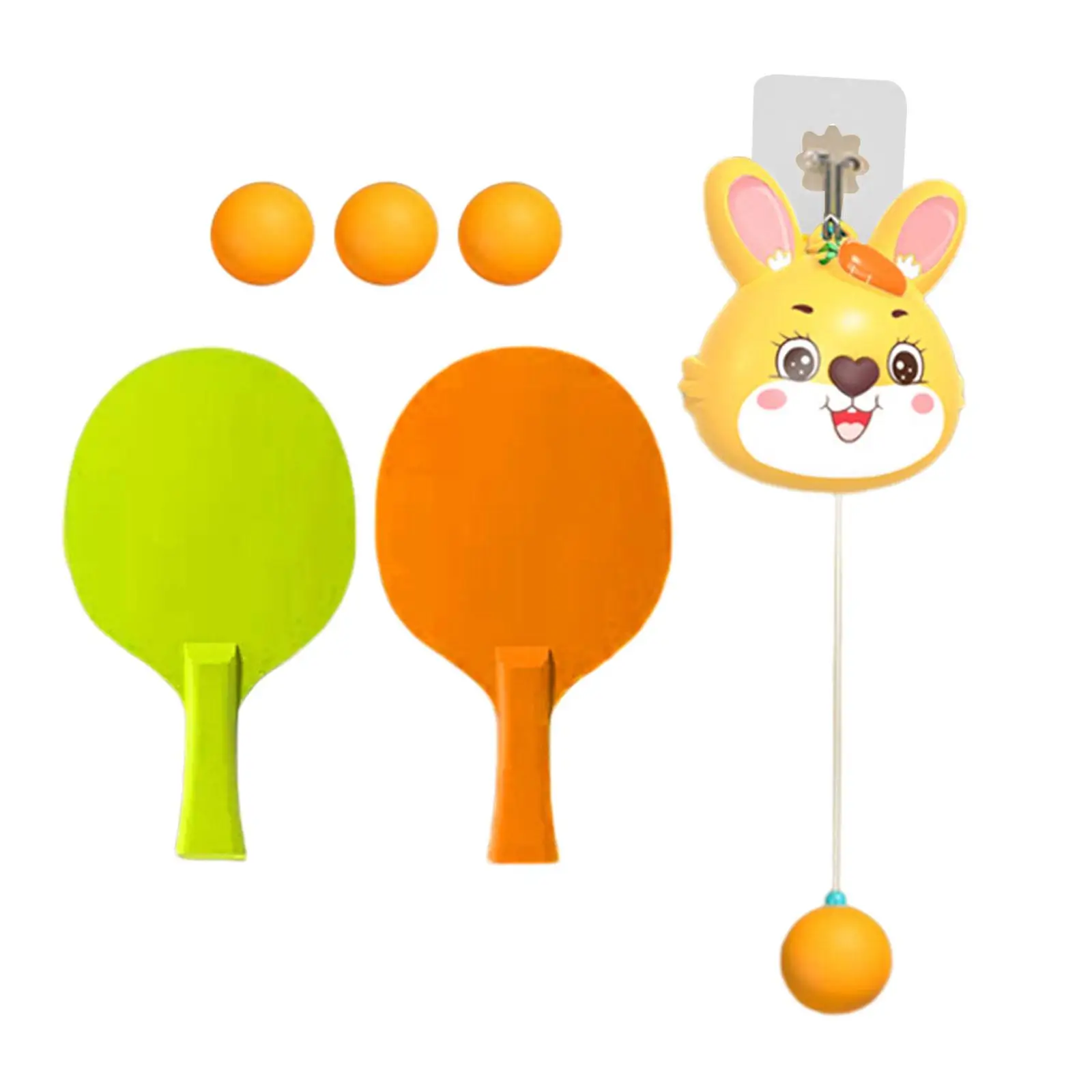 

Indoor Hanging Table Self Training No Need Table Tennis Practice Equipment for Adults Kids