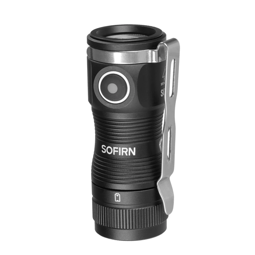 Фото Sofirn Mini SC13A Anduril Мощный фонарик 519A LED 1300 лм 18350 Перезаряжаемый светодиодный фонарь 95 High CRI с магнитом №3