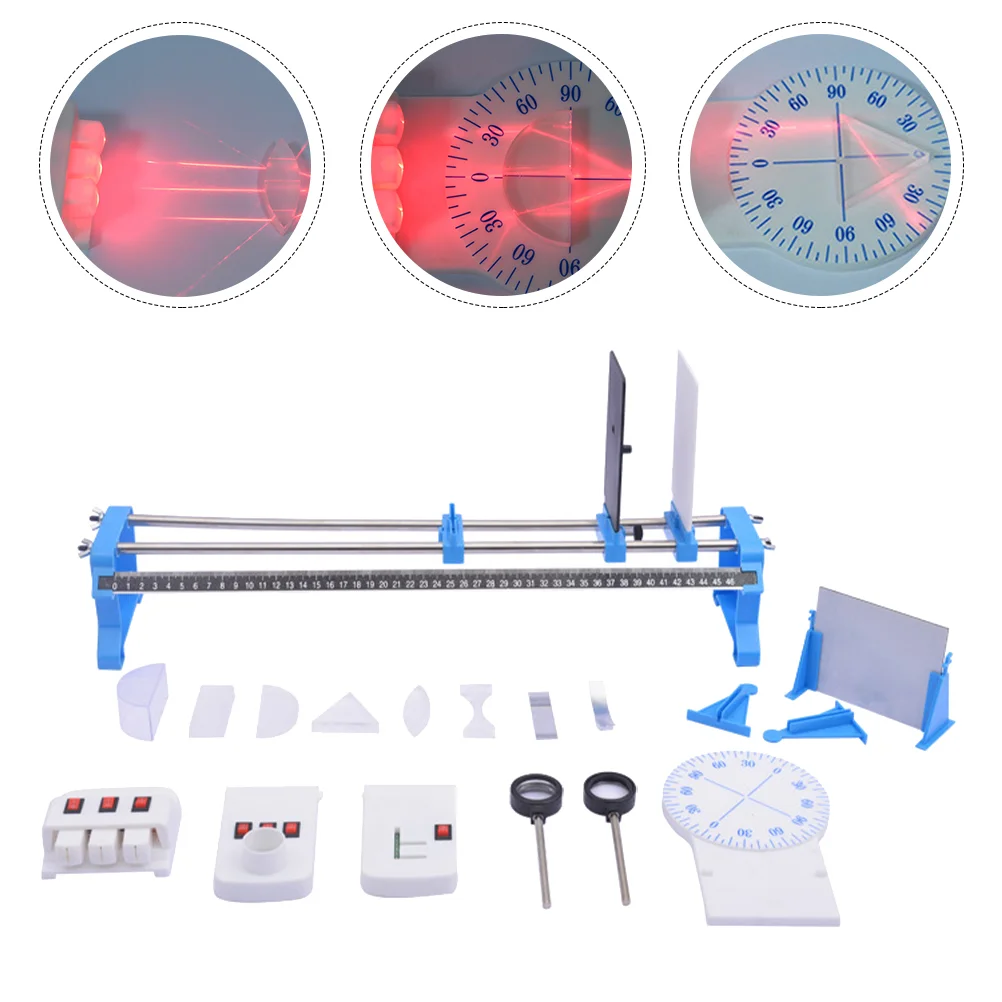 

1 Set Physics Optics Experiment Kit School Laboratory Premium Optics Experiment Tool Kit