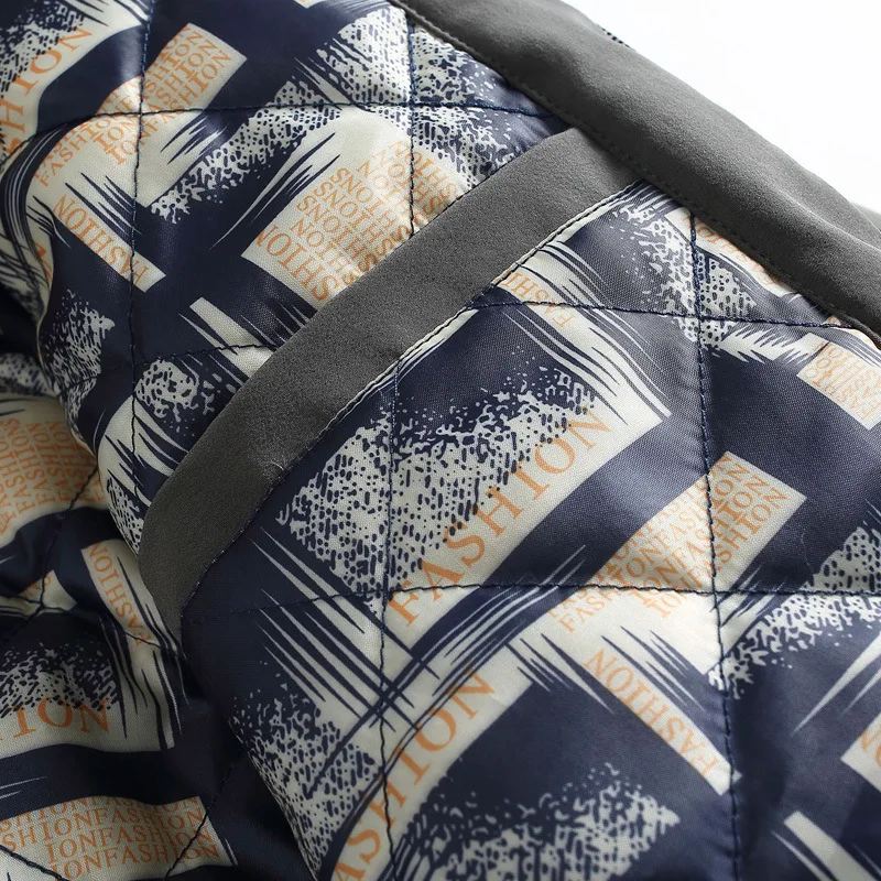 The new season 2022 middle-aged collars lapel cotton-padded clothes, leisure short thickening down cotton-padded jacket