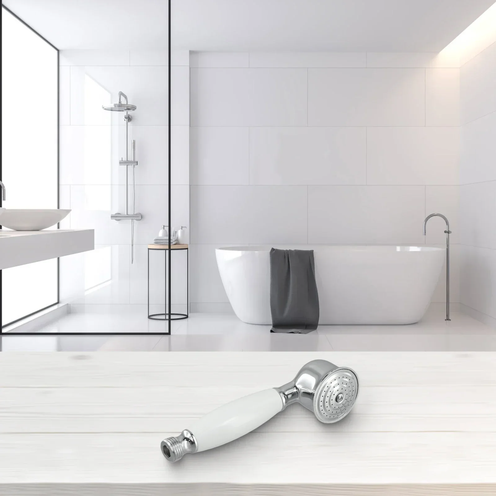 18x5 3 см насадка для душа ванная комната хромированная съемная ручная замена