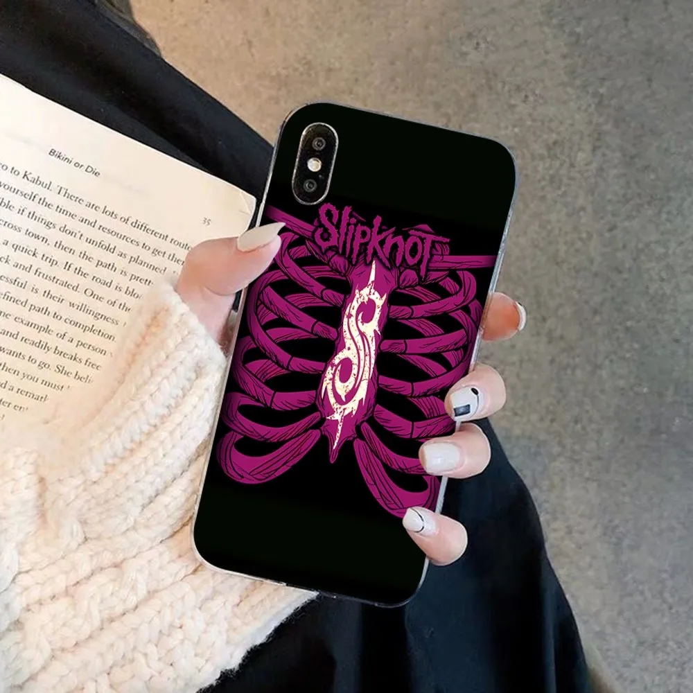 S-Slipknot Phone Case For IPhone 16 15 14 13 12 Mini 11 Pro XS Max X XR SE 6 7 8 Plus Soft Silicone Cover