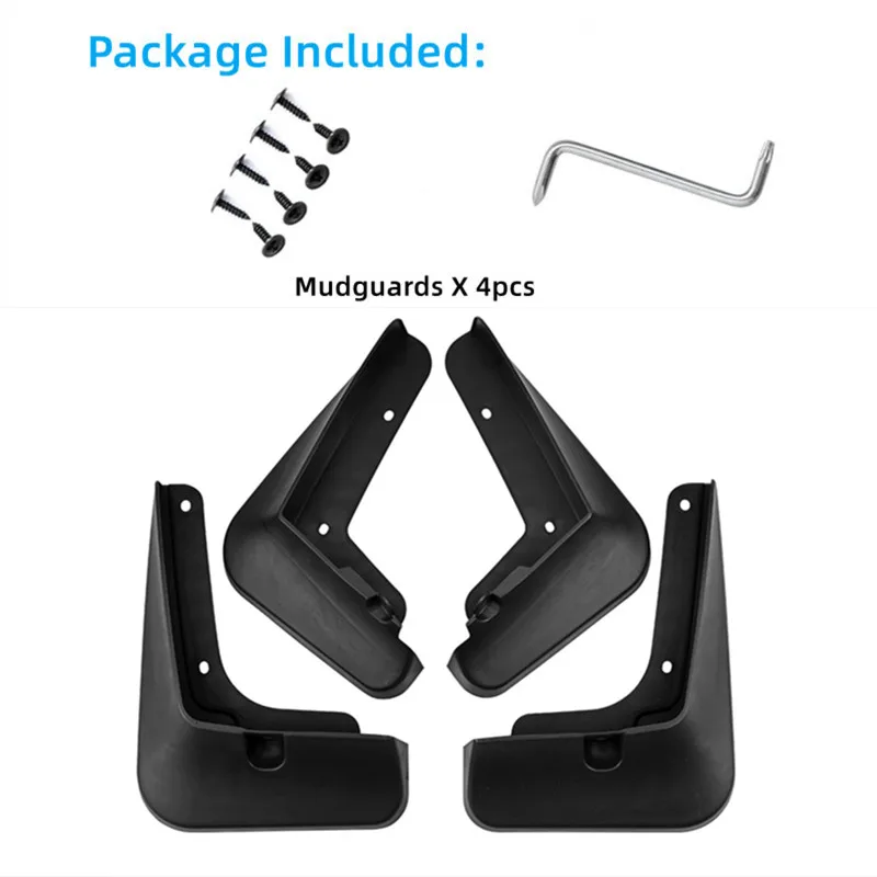 Брызговики передние и задние для KIA sonet 2024