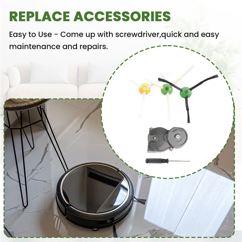 Фото Мотор боковой щетки для пылесосов Roomba серий 500, 600, 700, 800, 900, I, E, J, I3, I7, E5, E6, E7, 530, 560, 570, 620, 960, 980 №3