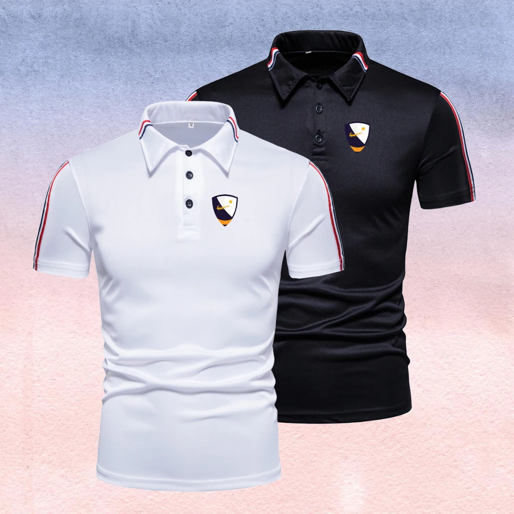 

Men's Hot Selling Polo Shirt Summer New Business Leisure High-Quality Lapel T-Shirt for Man