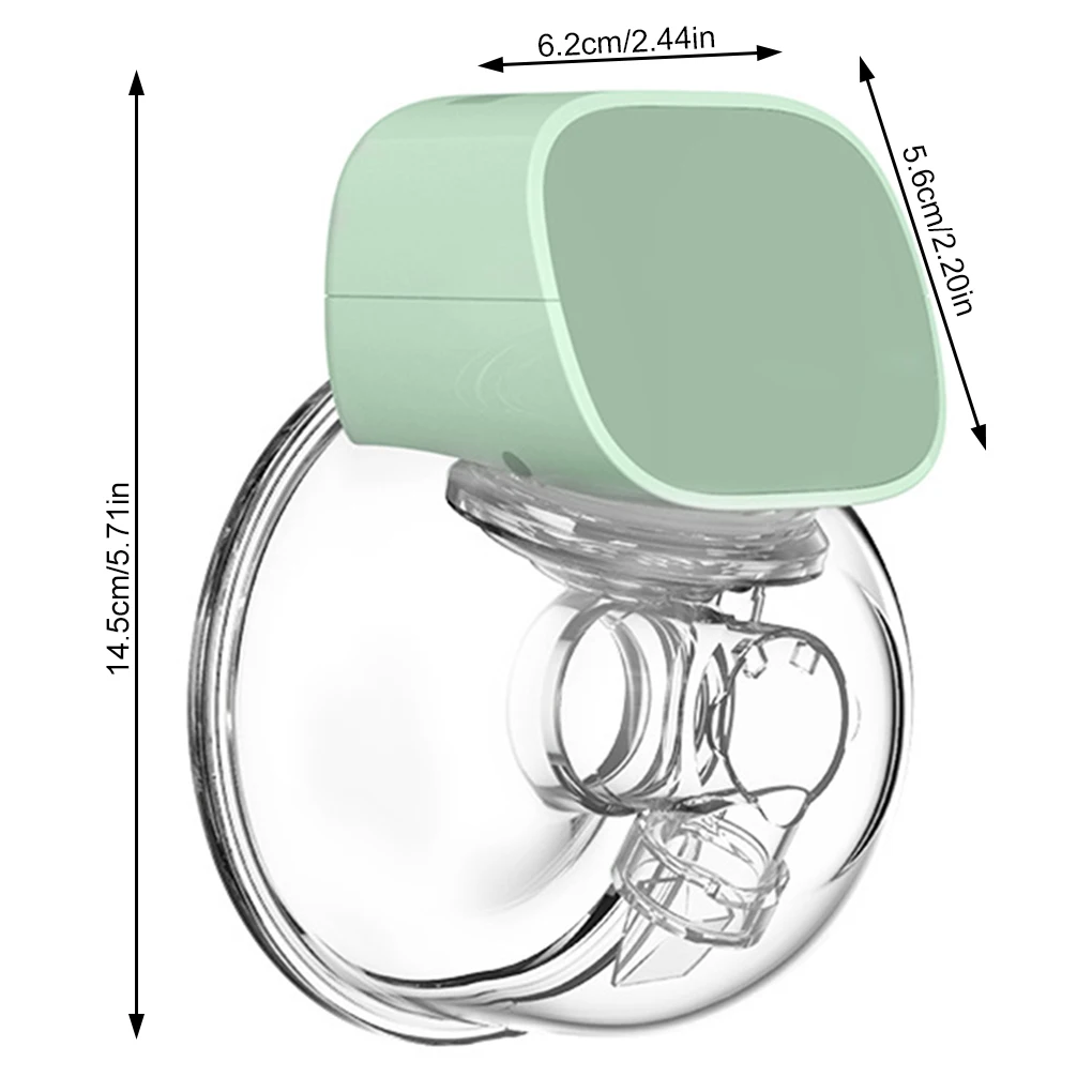 

USB Electric Breast Pump Baby Accessories Wearable Silent Hand Free Rechargable Breast Pump Milk Extractor Baby Bottlesr