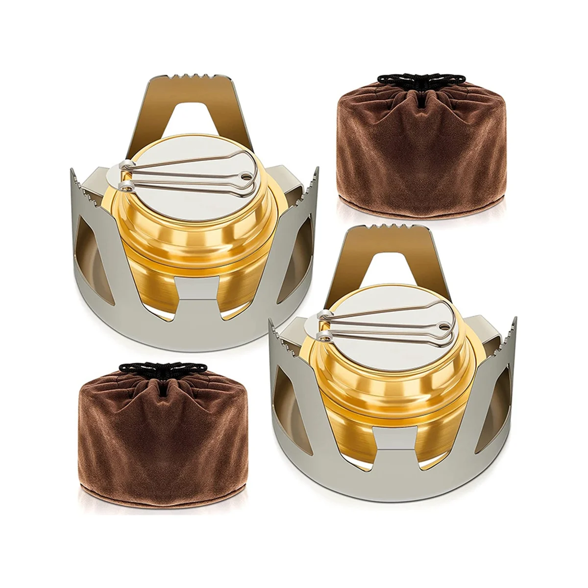 

Мини-спиртовая плита для походов, портативная эффективная спиртовая легкая мини-плита для кемпинга с подставкой