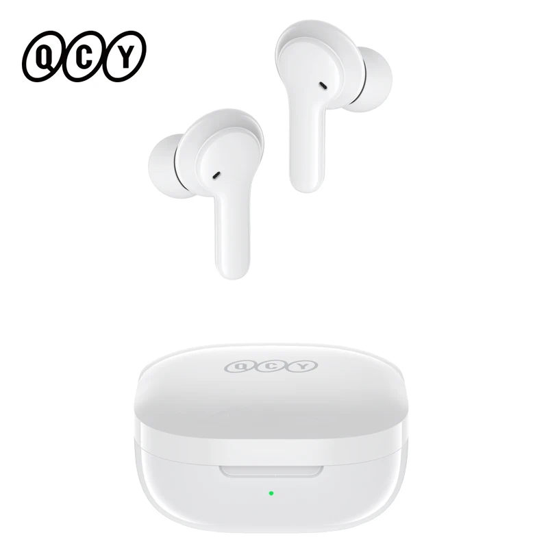 QCY T13 Wireless Bluetooth Earphone with 4 Mics ENC HD Call Headset V5.1 TWS Earphone Touch Control Earbuds Long Standby 40H