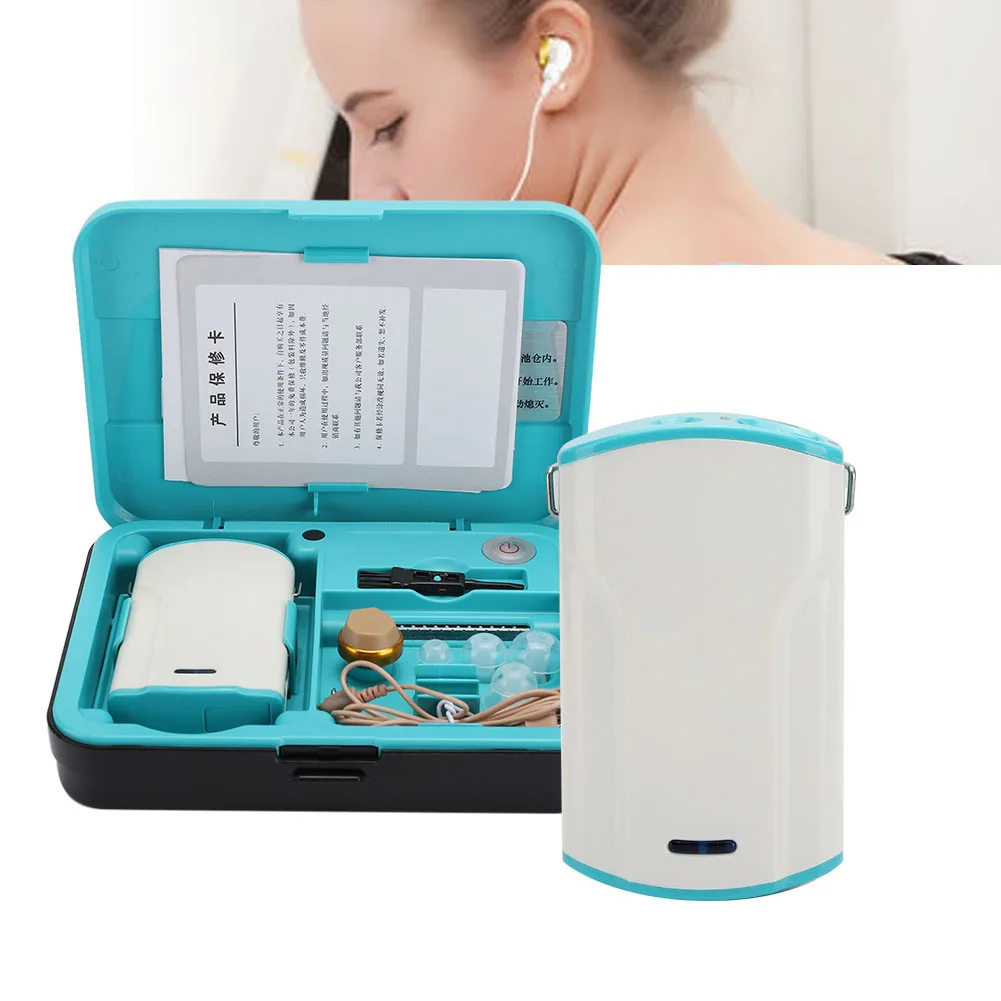 

Rechargeable Hearing Aid Sound Amplifiers Wire For Young Elderly Mild To Moderate Loss (not included battery)Digital Hearing Aid