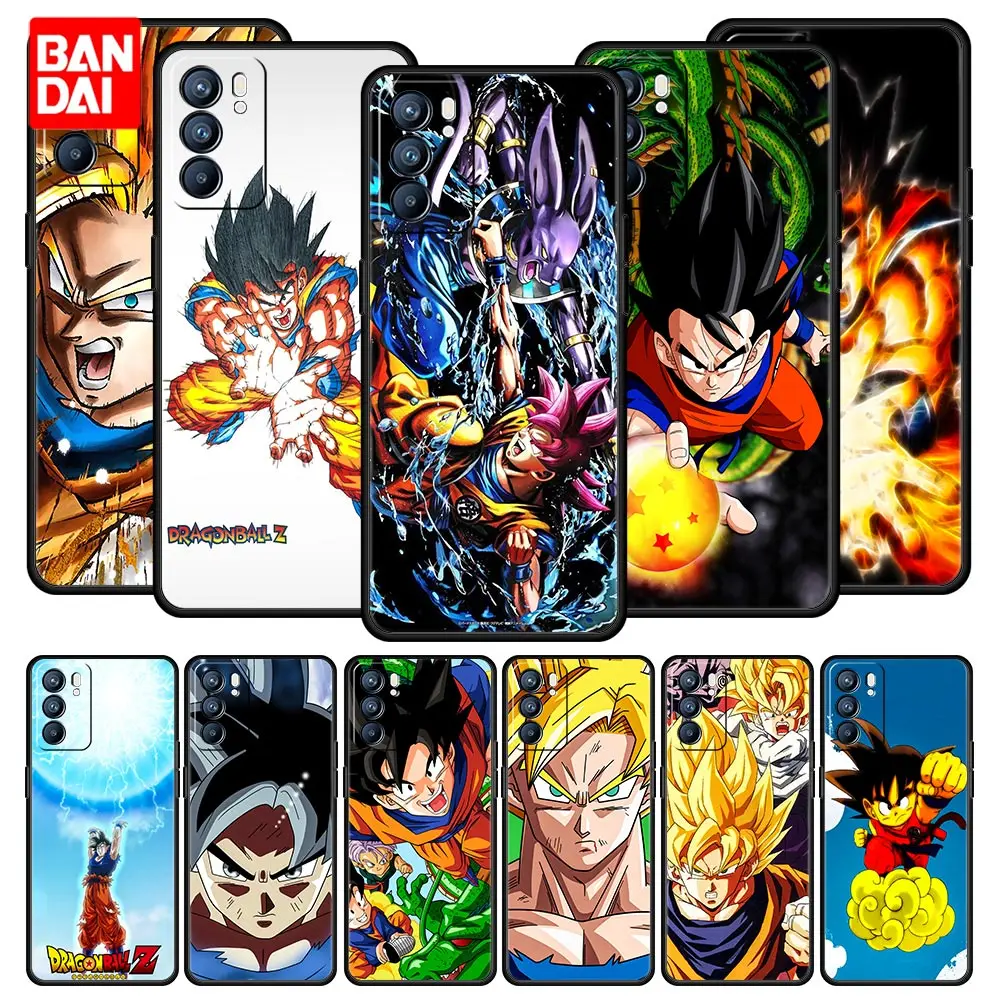 

Dragon Ball Super Z Kid Goku Saiyajin Case for Oppo A3s A5s A9 A15 A31 A52 A53 A54 A74 A93 A94 F19 Pro 4G Cover Funda Silicone