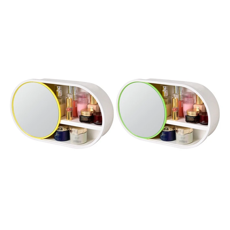 

Органайзер для косметических чехлов, стойка для хранения косметических зеркал, держатель, полка для туалетных принадлежностей в ванную ком...