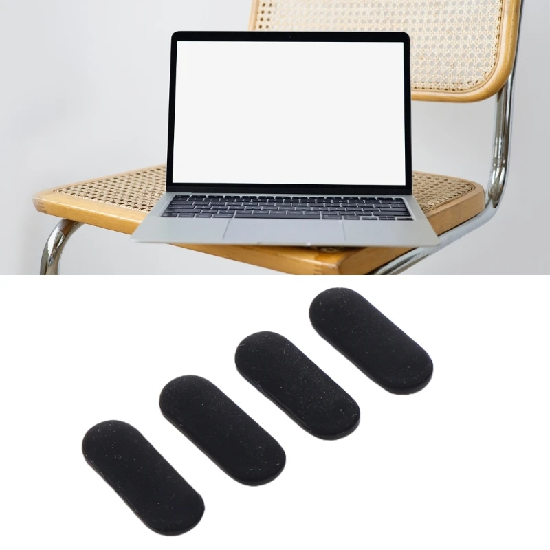 

4PCS Replacement Bottom Black Rubber Feet Pad for Dell E7440 E7240 E7250 E7450 E7270 E7470 Cover
