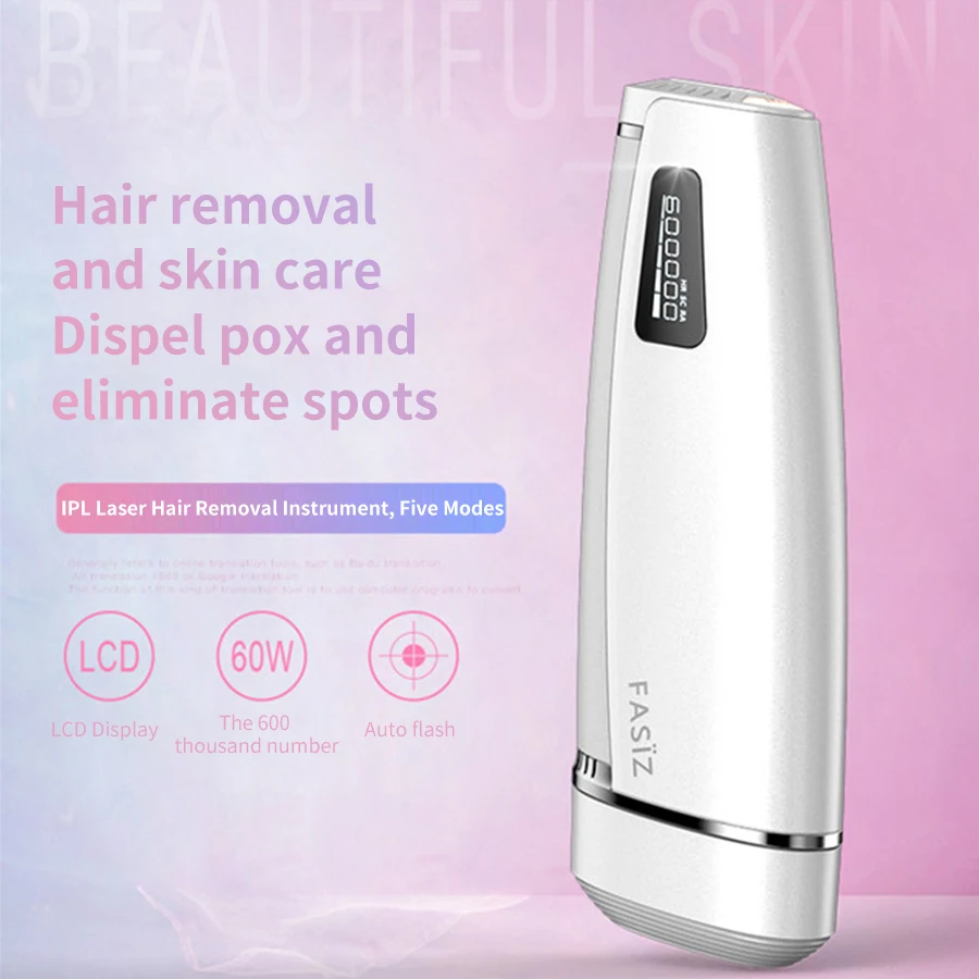 

Fasiz 2 in 1 IPL Laser Hair Removal Machine Laser Epilator Hair Removal Permanent Bikini Trimmer Electric depilador a laser
