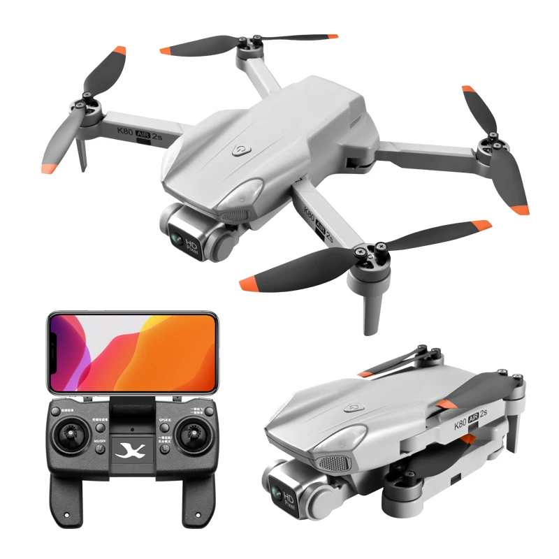 

Professional K80 Air 2S Drone GPS Positioning 4K HD Dual camera Brushless Motor Follows Four axis aircraft Aerial camera Drones