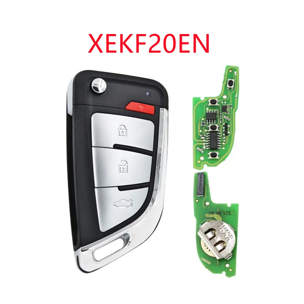 

10 шт./лот Xhorse XEKF20EN супер удаленный нож тип 4 кнопки с супер чипом