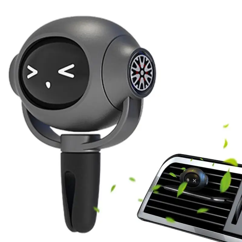 

Car Air Vent Air Freshener Cute Astronaut Diffuser Cartoon Face-changing Balm Piece Ornament Auto Aromatherapy Supplies For Cars