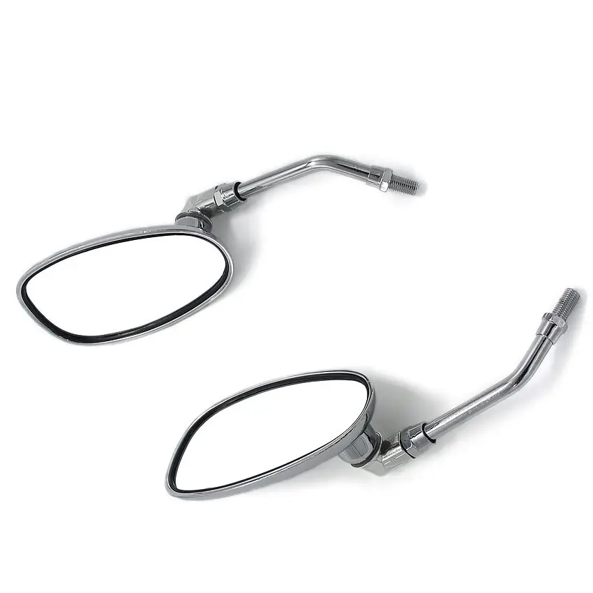 Фото Боковое зеркало заднего вида для мотоцикла Yamaha SR125 SR185 SR250 SR400 SR500 SRV250 SRX250 SRX400 SRX600 всех лет №5